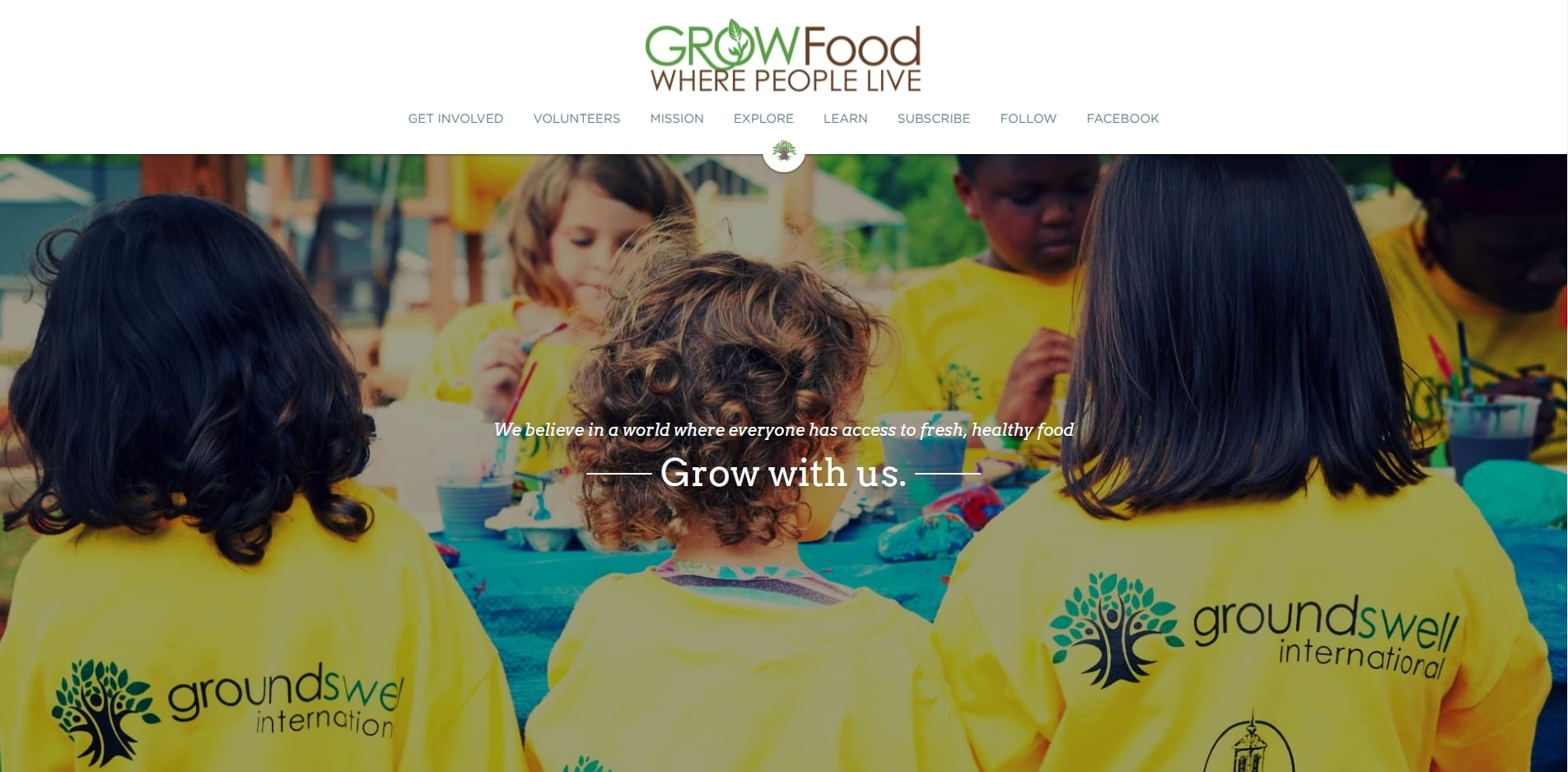 Grow Food Where People Live Desktop Website Grow Food Where People Live Desktop Website